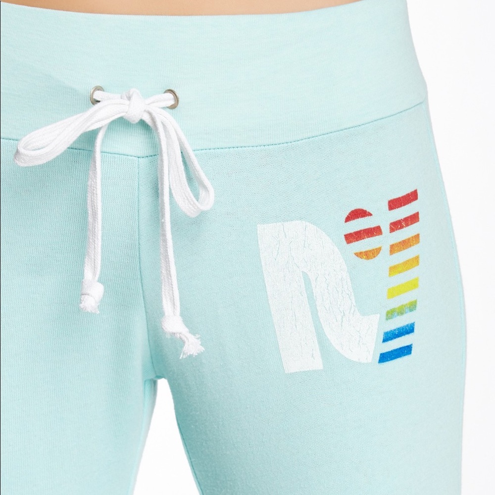 Rebel Yellow Rainbow boyfriend sweats